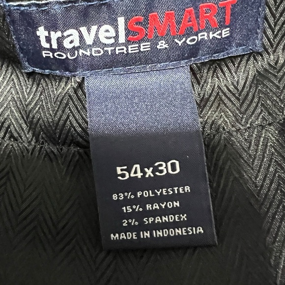 Round tree & Yorke Mens Dress Casual Pant Travel Smart Mens Dress Slacks. - Picture 11 of 11